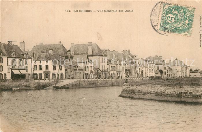 Le Croisic Vue generale des Quais