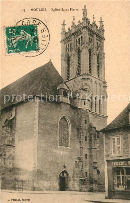 Moulins Allier Eglise Saint Pierre