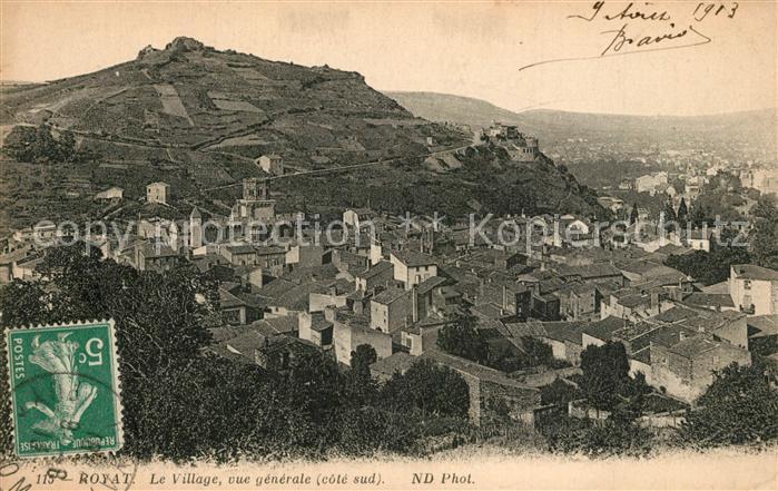 Royat Puy de Dome Le Village vue generale