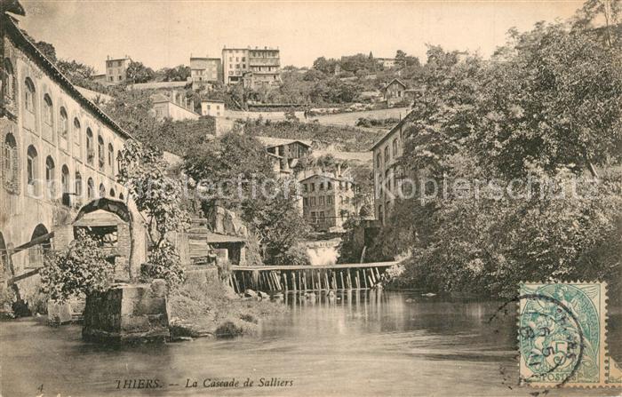 Thiers la Cascade de Salliers
