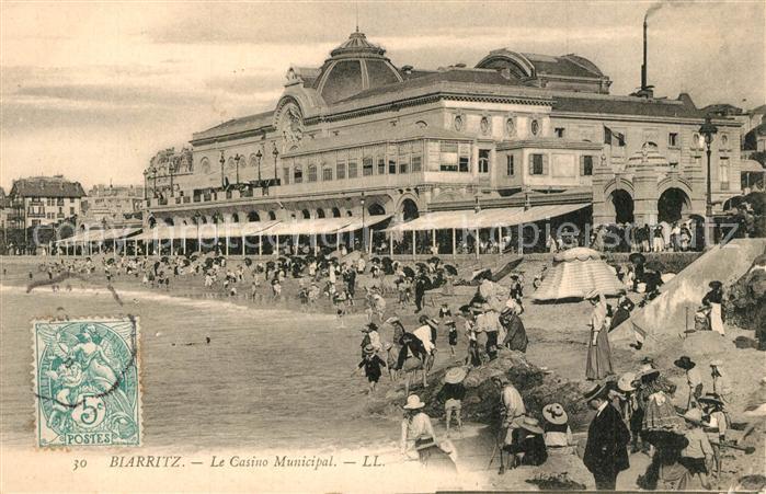 Biarritz Pyrenees Atlantiques Le Casino Municipal