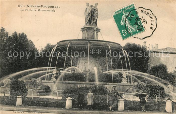 Aix-en-Provence La Fontaine Monumentale