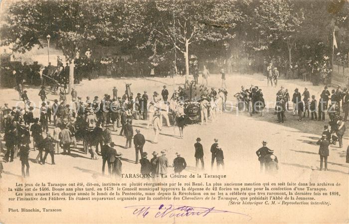 Tarascon Bouches-du-Rhone La Course de la Tarasque