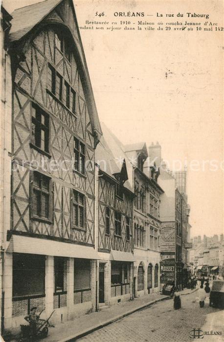 Orleans Loiret La rue du Tabourg