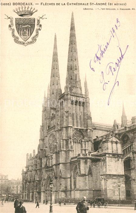 Bordeaux Fleches de la Cathedrale St Andre