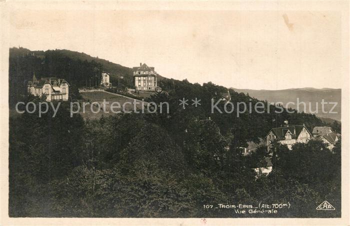 Trois Epis Haut Rhin Elsass Vue generale