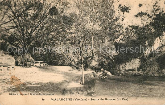 Malaucene Source du Grozeau