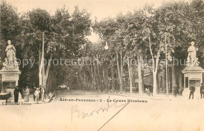 Aix-en-Provence Le Cours Mirabeau