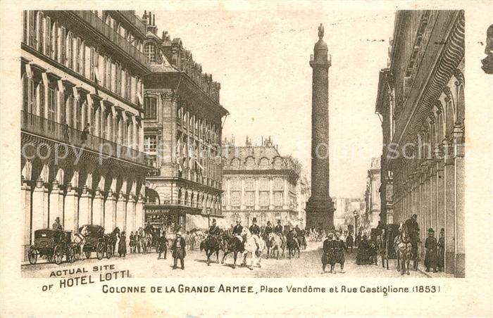Paris Colonne de la Grande Armee Place Vendom