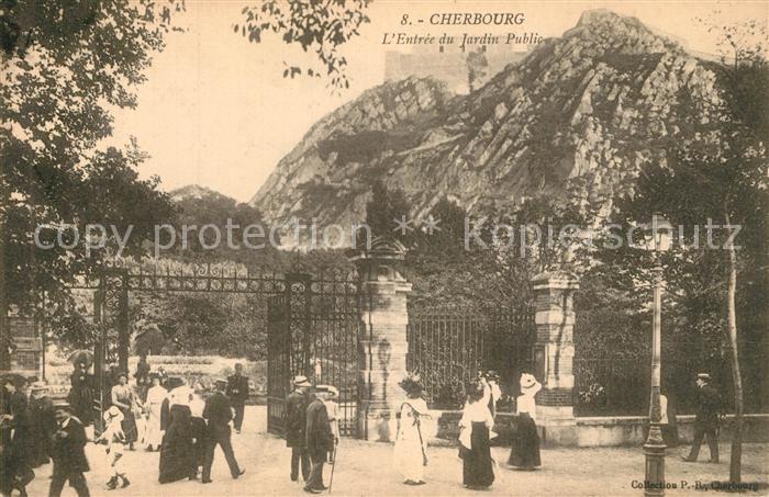 Cherbourg Entree du Jardin Public