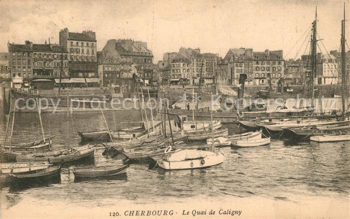 Cherbourg Le Quai de Caligny