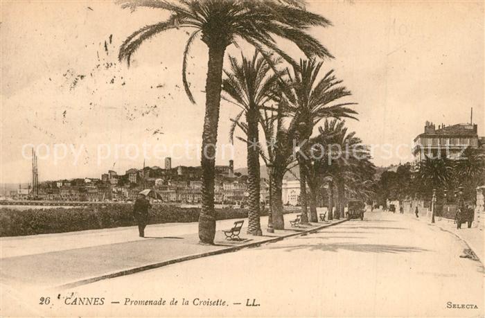 Cannes Alpes-Maritimes Promenade de la Croisette
