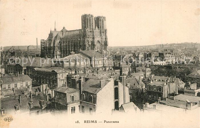 Reims Champagne Ardenne Panorama