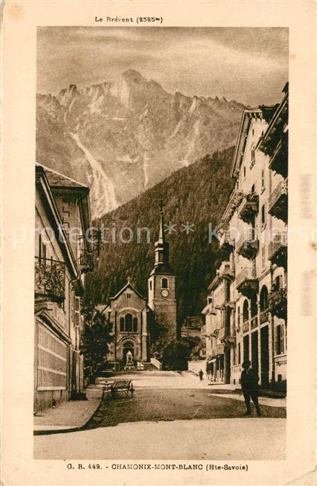 Chamonix mit Mont Blanc