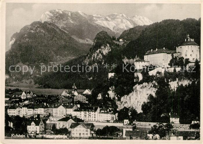 Kufstein Tirol mit Kaisergebirge