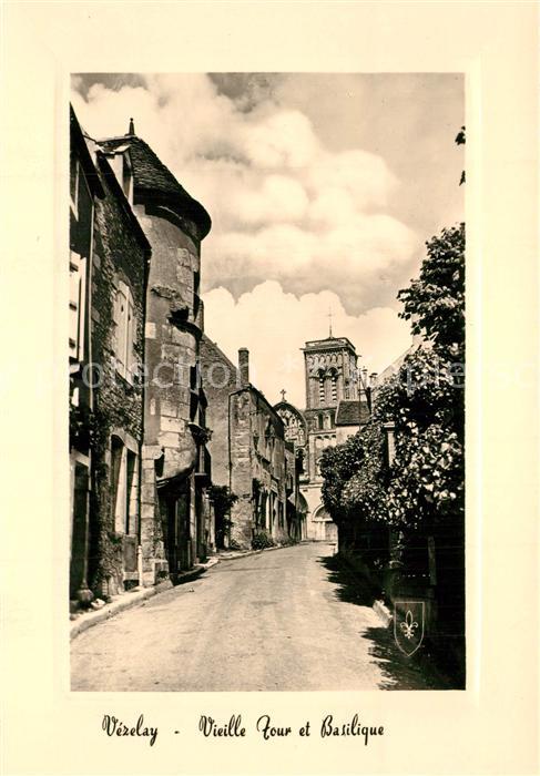 Vezelay Vieille Tour et Basilique