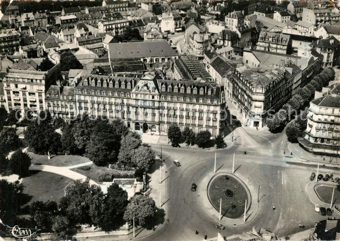 Dijon 21 Vue aerienne Place d’Arcy et Hotel de la Cloche Vue aerienne