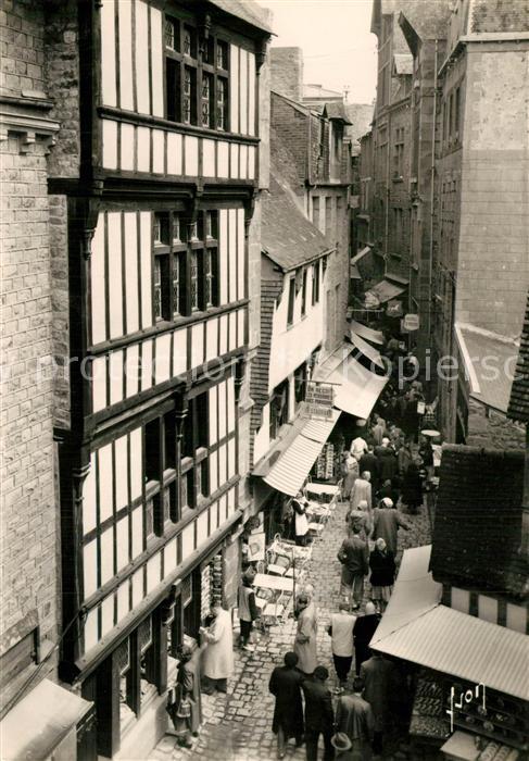 Le Mont-Saint-Michel La Grande Rue