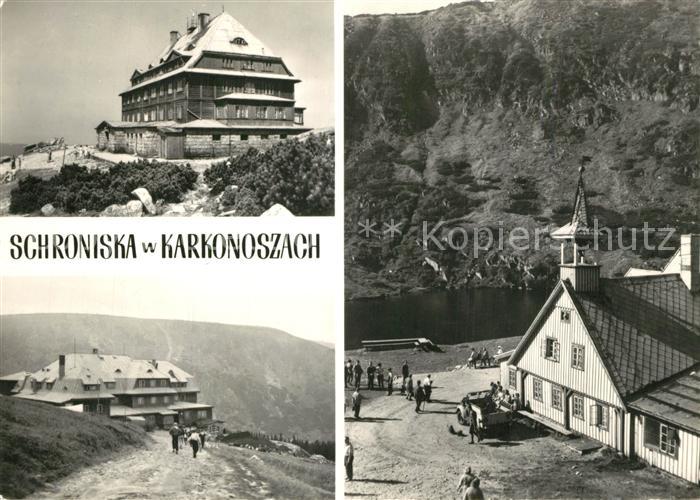 Karkonosze Schroniska PTTK Na Szrenicy Strzecha Akademicka Samotnia