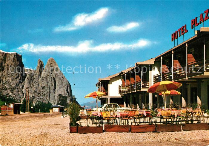 Seiser Alm Dolomiten Hotel Plaza mit Schlern