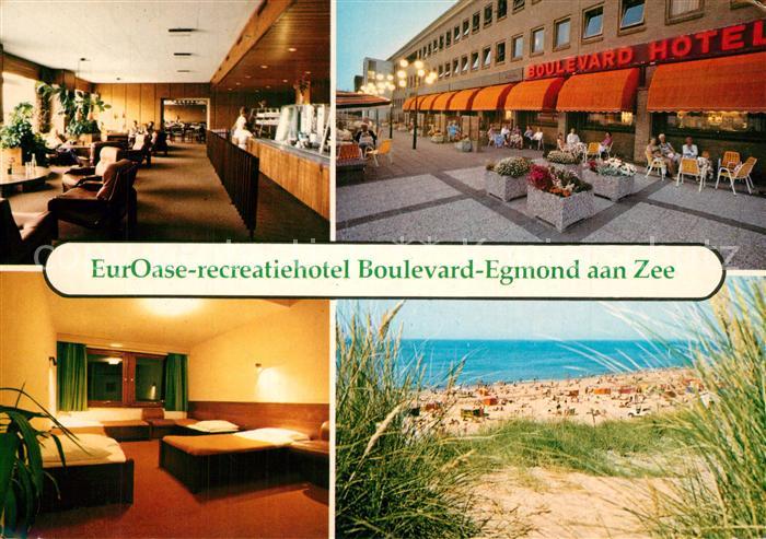 Egmond aan Zee EurOase Recreatiehotel Boulevard Zimmer Strand