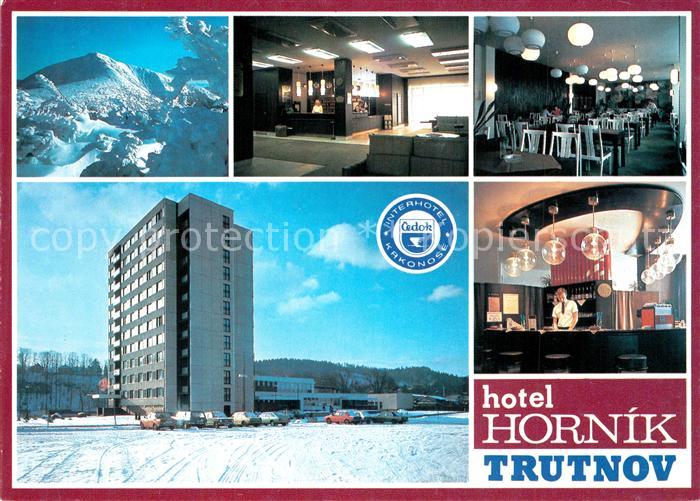 Trutnov Interhotel Krkonose Hotel Kornik Rezeption Speisesaal