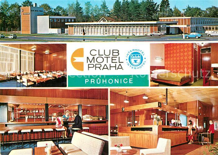 Pruhonice Club Motel Praha Speisesaal Bar Zimmer Rezeption