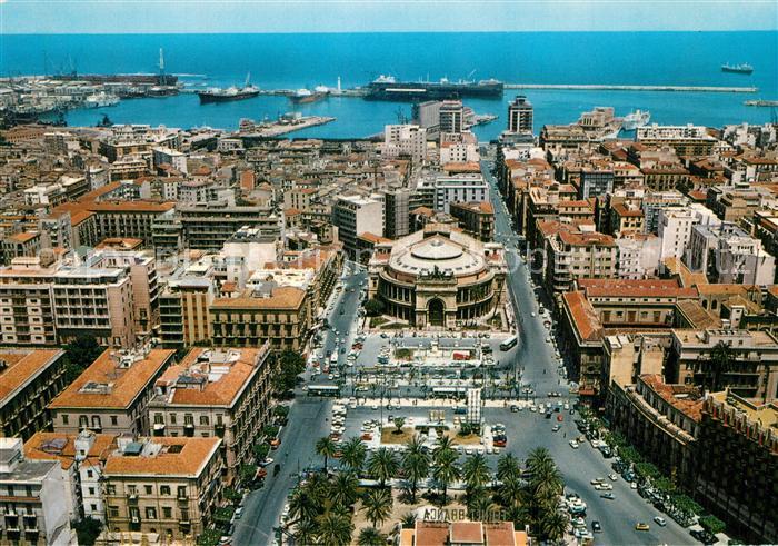 Palermo Sicilia Fliegeraufnahme Theater Politeama
