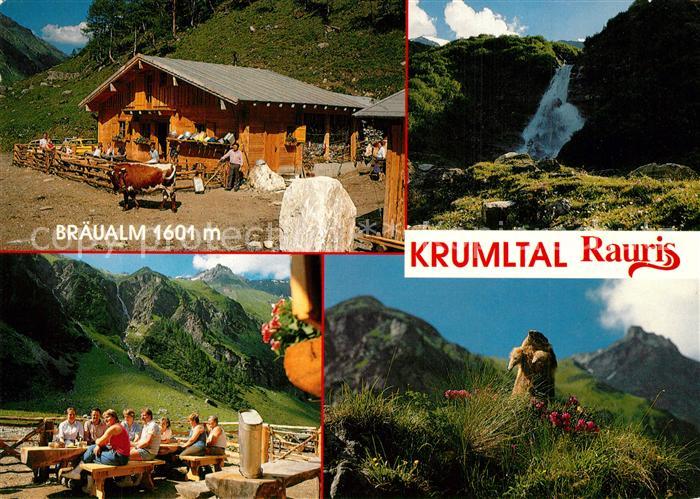 Rauris Braeualm Krumltal Terrasse
