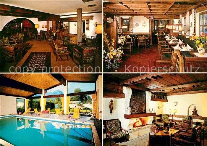 GARMISCH-PARTENKIRCHEN Bayern Hotel Zugspitz Gaststube Hallenbad Bar