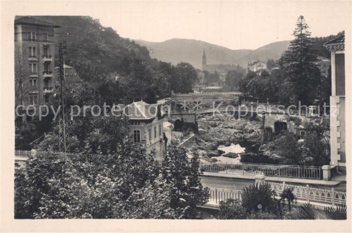 Vals-les-Bains La Volane et les Ponts