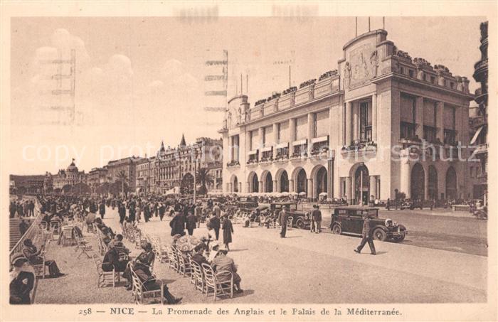 Nice Alpes Maritimes La Promenade des Anglais et Palais de l
