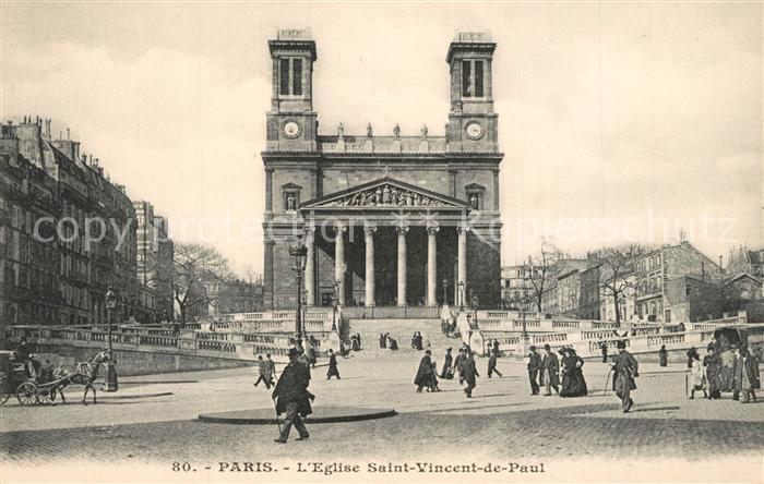 Paris Eglise Saint Vincent de Paul