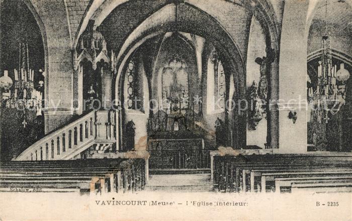 Vavincourt Eglise intérieur