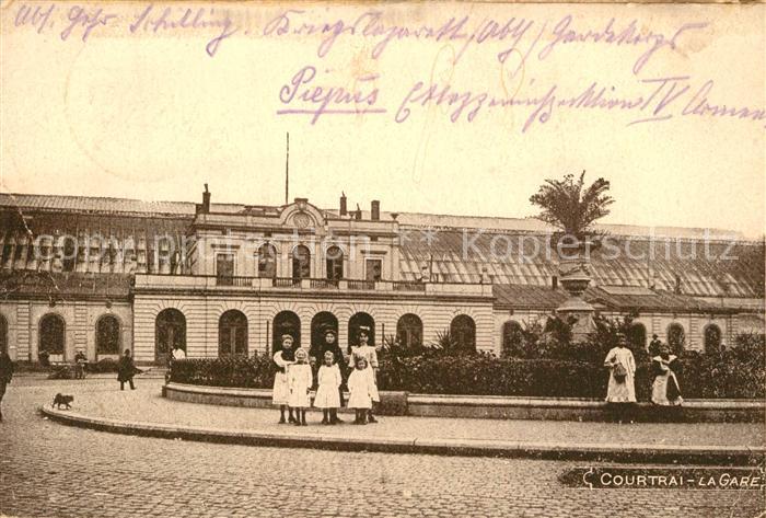 Courtrai KORTRIJK Flandre Belgie La Gare