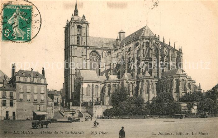 Le Mans Sarthe Abside de la Cathedrale