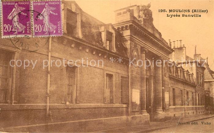 Moulins Allier Lycée Banville