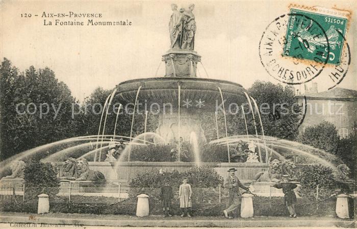Aix-en-Provence La Fontaine Monumentale