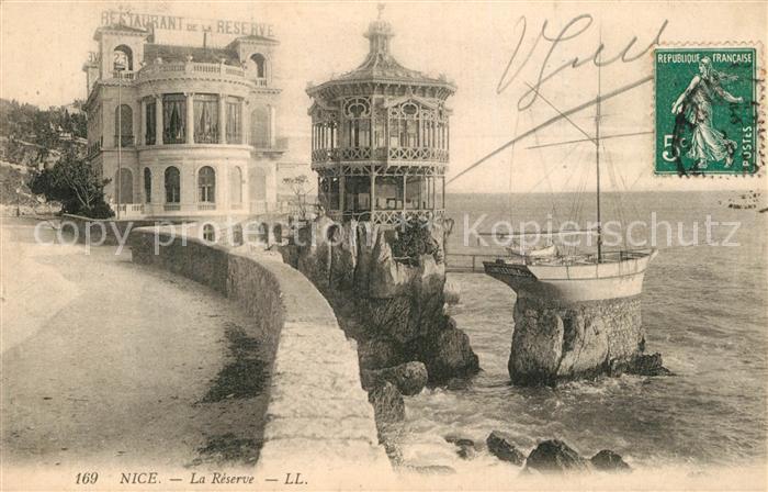 Nice Alpes Maritimes Restaurant de la Reserve Cote d_Azur
