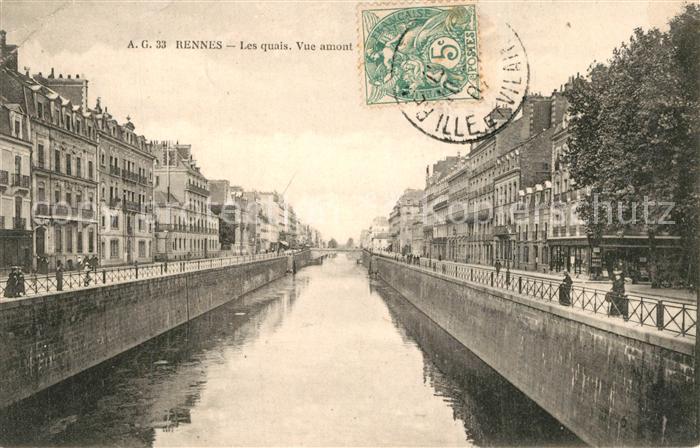 Rennes Ille-et-Vilaine Les Quais