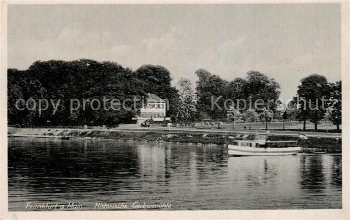 Oberrad Frankfurt Historische Gerbermuehle Feldpost