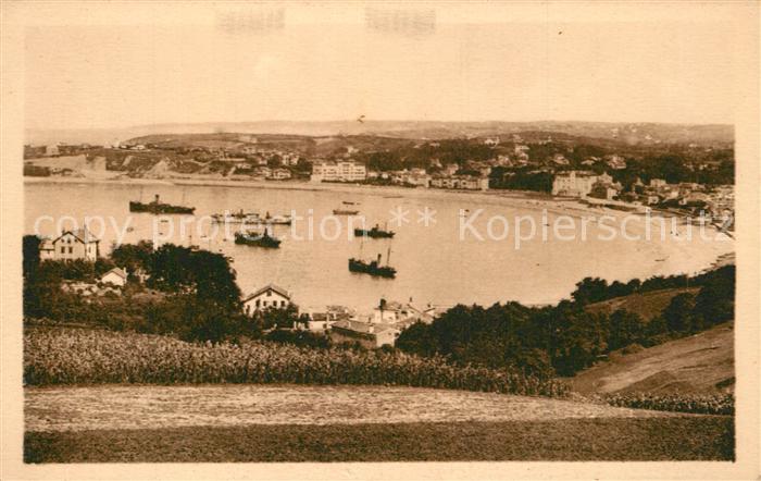 Saint-Jean-de-Luz Vue Generale de la Baie prise du Cibour