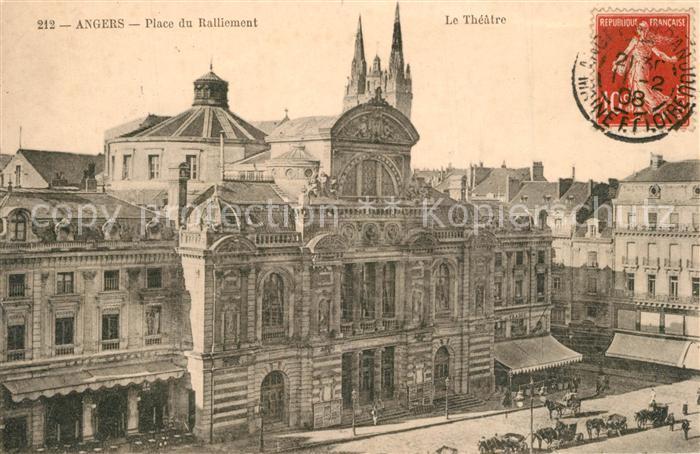 Angers Place du Ralliement Le Théâtre