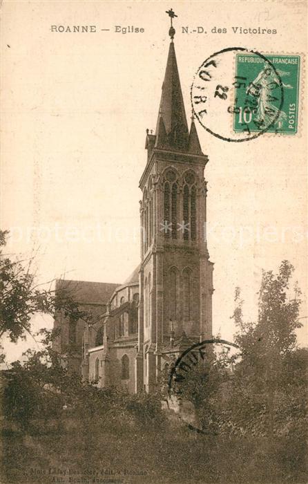 Roanne Loire Eglise Notre Dame des Victoires Kirche