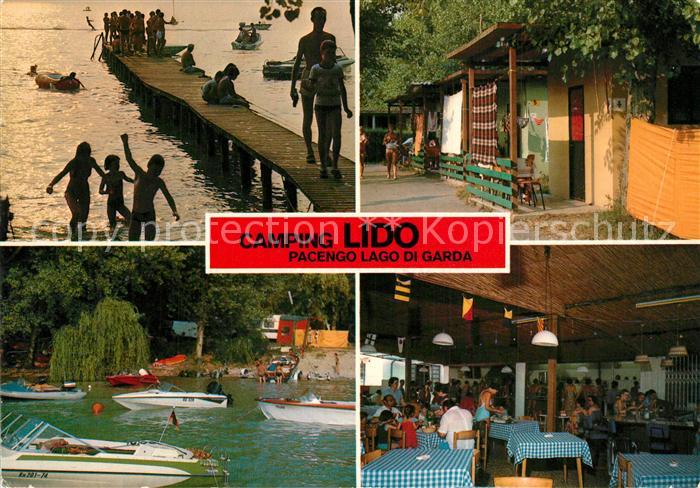Pacengo sul Garda Camping Lido Restaurant Badesteg Gardasee