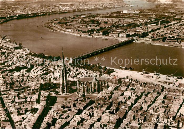 Bordeaux Quartier Saint Michel vue aérienne