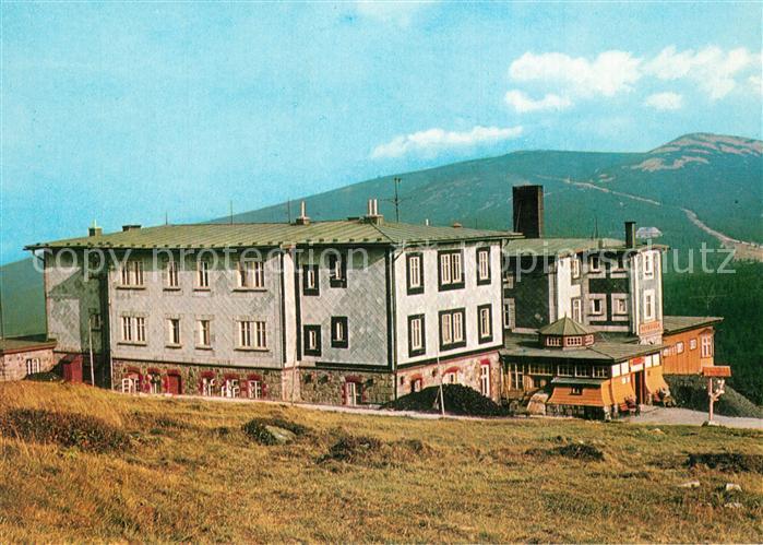 Spindleruv Mlyn Spindlermuehle Zotavovna ROH Petrova bouda Bergbaude Riesengebir