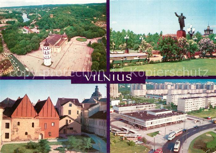 Vilnius Gedimino aikste Senamiescio fragmentas Lenino aikste Zirmuenyu gyvenamas