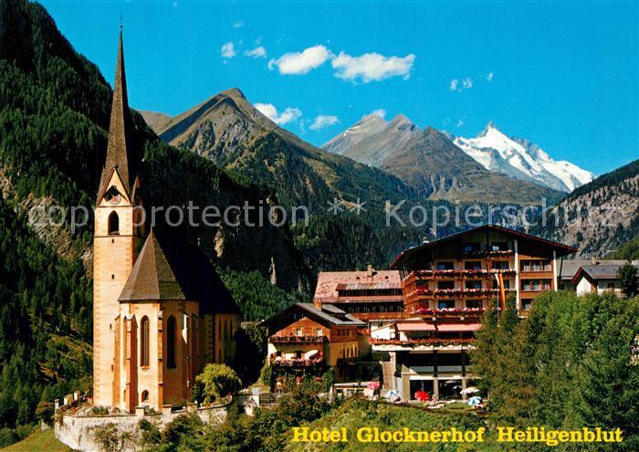 Heiligenblut Kaernten Hotel Glocknerhof Kirche Grossglockner Hohe Tauern