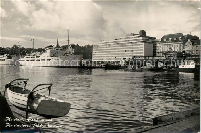 Helsinki Etelaesatama Hafen Hochseeschiffe